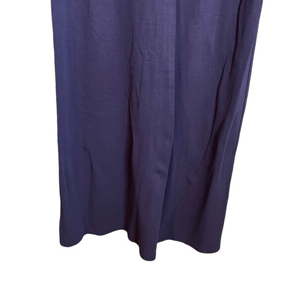 NEW! Talbots purple knit long sleeve dress - Picture 3 of 11
